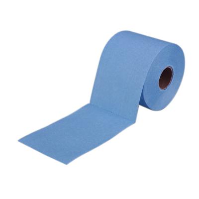 China Sustainable Competitive Price Smt Blue Industrial Wiper Dust Free Roll Dust Free Paper for sale