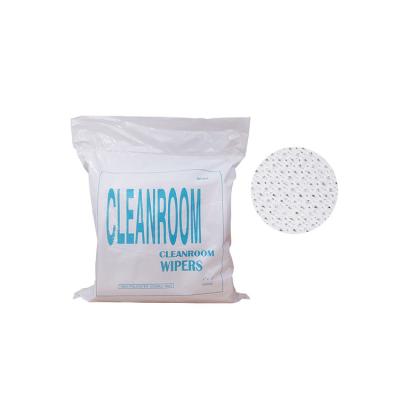 China Sustainable High Grade Cleaning Microfiber Cleanroom Wiper Non-dust Cloth for sale