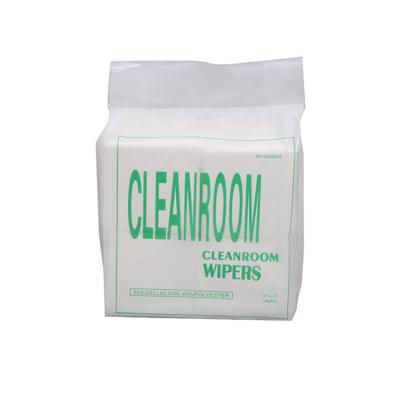 China Sustainable Cheap Price Polyester Clean Room Wiper Non-dust Fabric For Industrial for sale