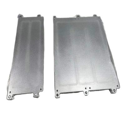 China Refrigeration Parts OEM/ODM FSW Friction Brazing Liquid Cold Aluminum Cooling Plates For EV Car Battery Thermal Solution for sale