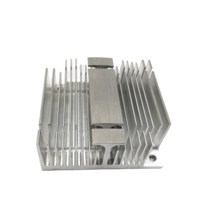 China Computer Case CNC Machining Service For Precision CNC Machining Aluminum Alloy Mechanical Heatsink Used Of Electronic Component Assembly for sale