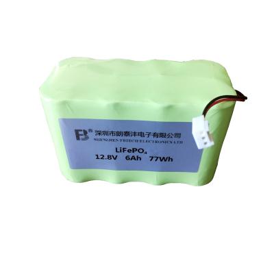 China Toys 26650 Rechargeable 4S2P 12.8V 6Ah LifePo4 lto Battery Pack for sale