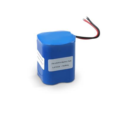 China Toys Rechargeable Battery Pack Life PO4 18650 2S3P 6.4V For Tesla Power Wall for sale