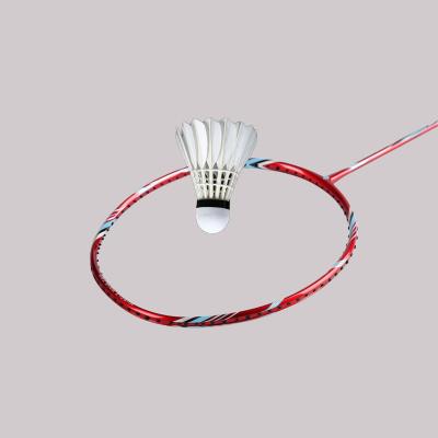 China Durable type best selling cheap price and high quality carbon fiber badminton racket for good amateur sports colorful for choose for sale