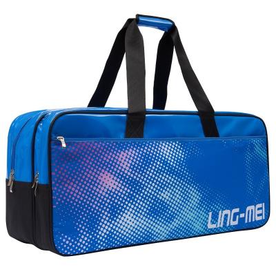 China Lingmei Eco-friendly Good Quality Brand Badminton Racket Bag Large Luggage Bag for sale