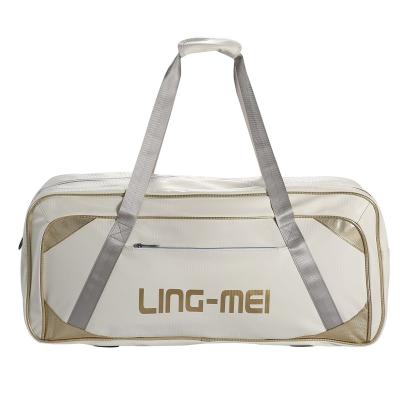 China Lingmei eco-friendly badminton rackets bag can fit for 6 piece rackets for young people for sale