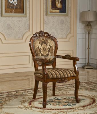 China (Other) America Adjustable Wholesale Popular Luxury Antique Wood Carved Dining Back Chair for sale