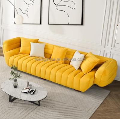 China Living Room Corner Leisure Sofa (New Style 3 Seaters Velvet Fabric Contemporary French Furniture Other) Very Cheap Adjustable Bedroom Sofa for sale