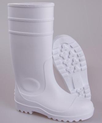 China 100 Waterproof Safety Waterproof White Rain Boots Adult Winter Rain Boots for sale