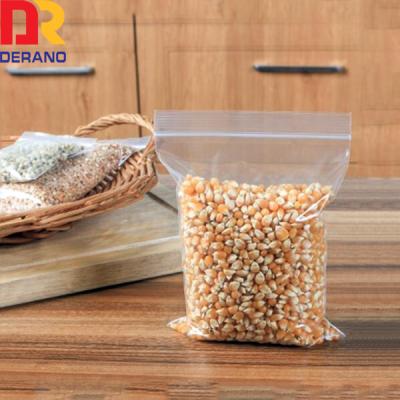 China BIODEGRADABLE Zipper Bag LDPE Sandwich Food Biodegradable Plastic Freezer Packaging Zip Lock Resealable Custom Plastic Bag for sale