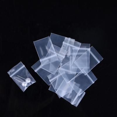 China Security Resealable Clear Mini Jewelry Zip Lock Packaging Bag for sale