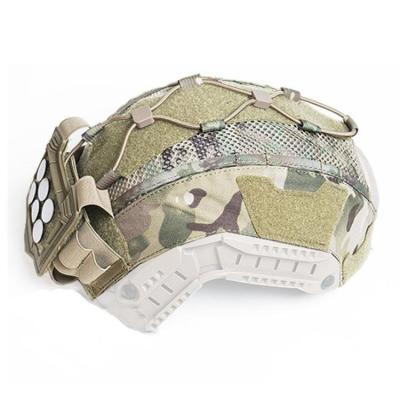 China Maritime Helmet Front Cover Durable Tactical Camouflage Helmet Cover for sale