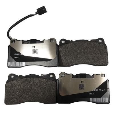 China Genuine Auto Spare Parts Car Brake Pads OEM 980157007 For GHIBLI III Standard Size M157 for sale