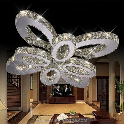 China Home Infinity Light Led Crystal Light Lampadario for sale