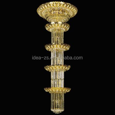 China C95054 large indoor crystal chandeliers for hotels, hotel ceiling chandelier, luxury living room chandelier for sale