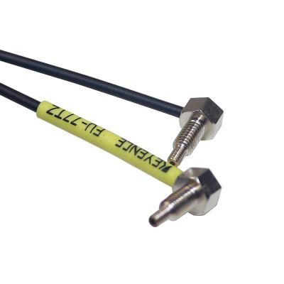 Chine Fiber Optic Sensor PU-77TZ M4 Right Angle Elbow Fiber Optic Sensor Detection Head Through Beam Fiber Optic L-Type Tube à vendre