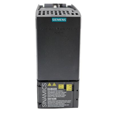 Chine compact converters frequency 6SL3210-1KE11-8AF2 rated rated power 0.55kw IP20 / OPEN TYPE PLC band voltage 400V filter 6SL3210-1KE11-8AF2 à vendre