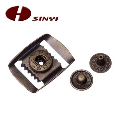 China Viable Adjuster Metal Cap Buckle M640-17mm for sale