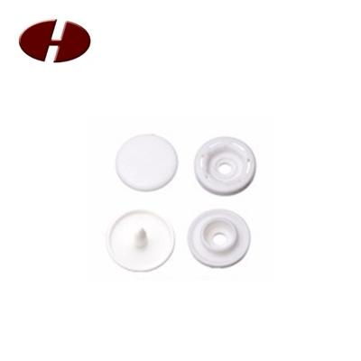 China Sustainable Round Plastic Rivet Snap Buttons For Clothes for sale