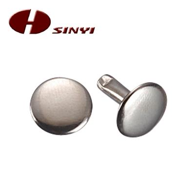 China Brass Or Steel Metal Cap Rivets For Fabric 10x10x10mm for sale