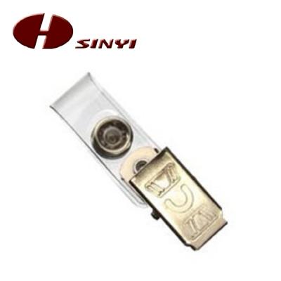 China ID Card Badge Holding ID Badge Holder Metal Badge Clip FH206 for sale