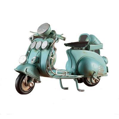 China China Wholesale 2021 Hot Sales Vintage Decoration Metal Motorcycle Scooter Model For Home for sale