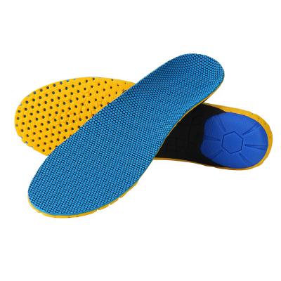 China EVA Wholesale Shoes Insole High Rebounded Insole Shock Absorption EVA Insole For Sports Shoes for sale