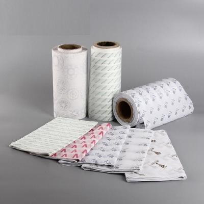 China Viable Custom Printed Tissue Wrapping Paper For Garment Wrapping Tissue Paper Clothes Wrapping Tissue Paper for sale