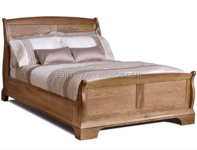 China Wooden pine bed living room furniture double bed solid comfortable white bed KS-YH-687 for sale