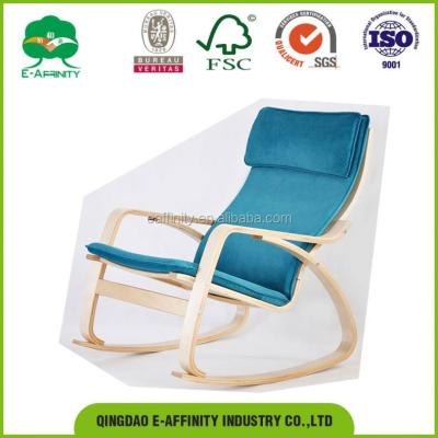 China KS-10 Solid Bentwood Floor Wooden Rocking Chairs Cheap Rocking Chair For Sale for sale