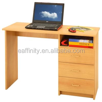 China Easy assemble simple and moden high-desity MDF/PB computer desk design for sale