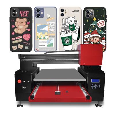 China Mini Printer 6090 PVC Flatbed Card Printer UV Flatbed Desktop UV Golf Bottle Card Printer FlatbedDTG LED Cotton T-shirts Printer For Mobile Phone Rotary UV Cases for sale