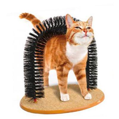 Κίνα OEM CAT141A Durable Interactive Cat Toy Mouse Self Grooming Massage Scratcher  PP, Plush+PP προς πώληση