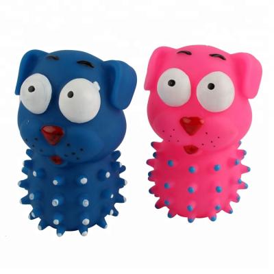 China OEM Interactive Vinyl Squeaky Dog Toy Cute Cartoon TJ501 TJ508 Sustainable for Chewing for sale