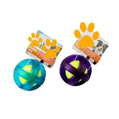 Κίνα TPR510 Pet TPR Dog Toy With Tennis Ball Sustainable Diameter 8.5CM 1000pcs προς πώληση