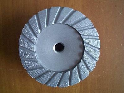 China El tipo discos de Turbo de la muela abrasiva de la taza del diamante para la amoladora del hormigón/4 pulgadas rueda en venta