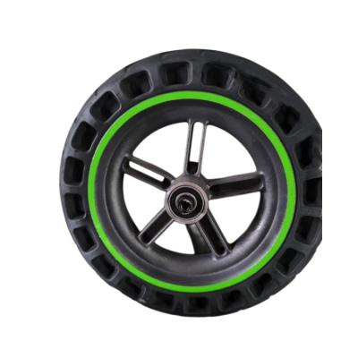 China Inflatable Rear Wheel tyre M365 electric scooter 10 inch rear wheel honeycomb solid hub for sale