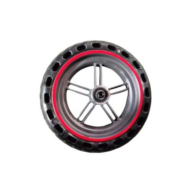 China Inflatable Rear Wheel tyre M365 electric scooter rear wheel honeycomb solid tire hub for sale