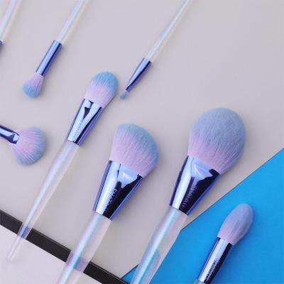 China Angular Blush Manufacturers Custom Logo Hair Beauty Tools Soft Makeup Brush Samples for sale