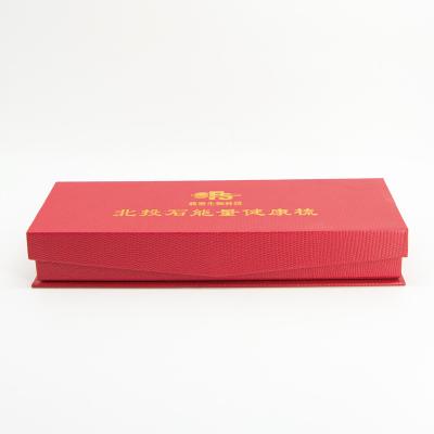 China Recyclable Wholesale Custom Mini Red Paper Comb Box Magnetic Paper Gift Boxes for sale