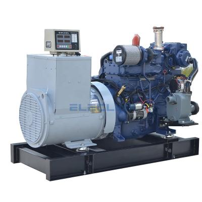 China 150KW 200HP 1500RPM 1800RPM Marine Generator With Weichai Engine WP10CD200E200 for boat CCFJ150Y-ELC for sale