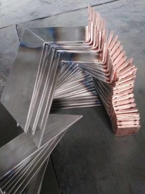 China Alloy Titanium Rectangular Bar For Electroplating Copper TU2 Material for sale