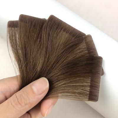 China Silky Straight Wave Tape Hair Seamless Hair Extension Tape In Injection Virgin Hair Wholesale Price Large Current Free Sample for sale