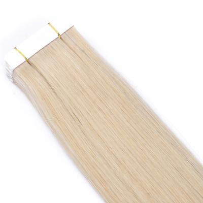 China European High Quality Silky Straight Wave Hair Tape In Extension Remy Tape Hair Extensions Natural Hairline for sale