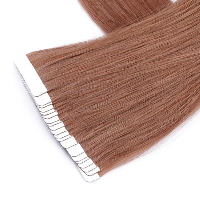 China European High Quality Silky Straight Wave Hair Tape In Extension Remy Tape Hair Extensions Natural Hairline for sale