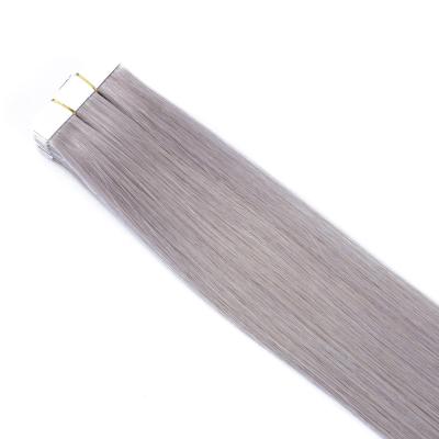 China European High Quality Silky Straight Wave Hair Tape In Extension Remy Tape Hair Extensions Natural Hairline for sale