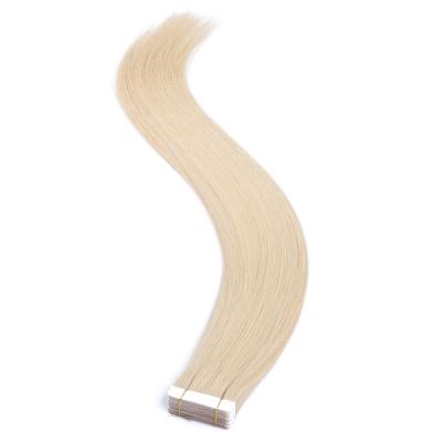 China European Remy Tape Hair Extensions Silky Straight High Quality Wave Hair Tape In Natural Hair Extension for sale