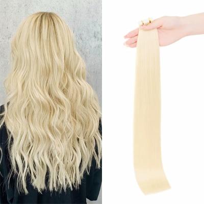 China Silky Straight Wave Invisible Seamless Tape In Hair Extension Injection Tape Hair 100% European Virgin Hair en venta