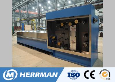 China 60m/Min Copper Wire Drawing Equipment-PLC Controle Flexibele Regeling Te koop