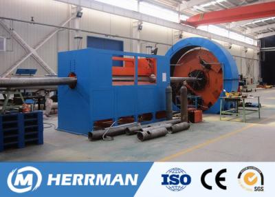 China Reinforced Thermoplastic Pipe Manufacturing Machine For Steel Tape Inter Locking for sale